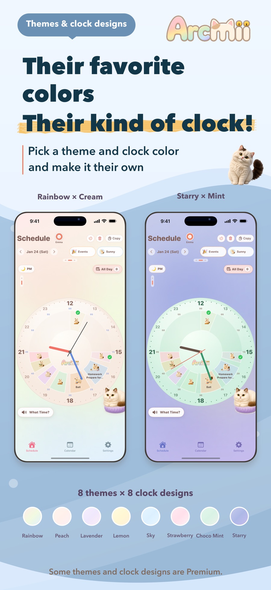 Arcmii: Themes